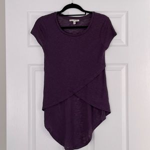 Express high low tee